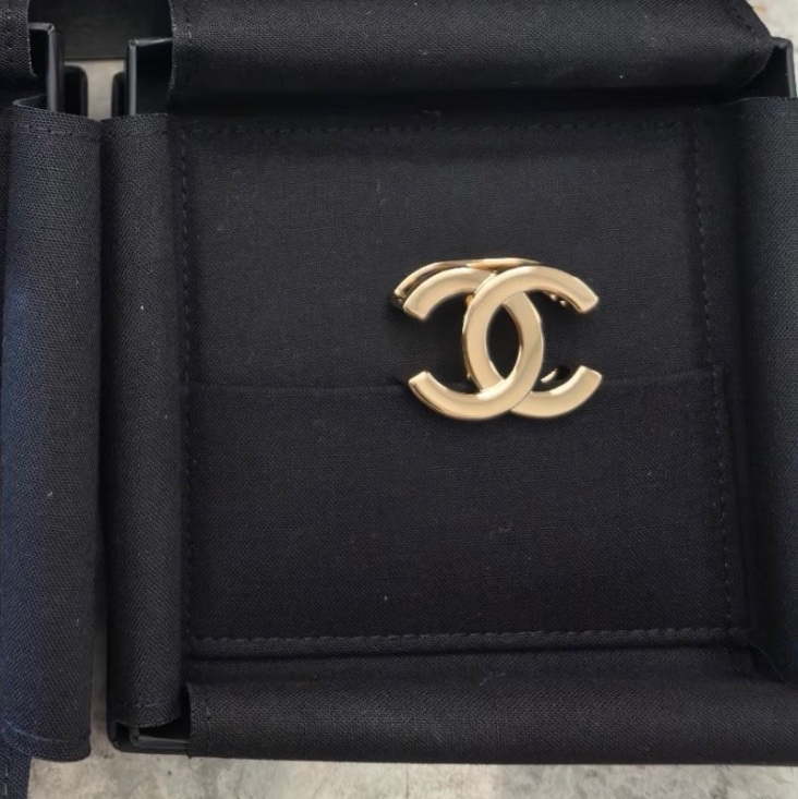 💖 Chanel 絲巾釦 新款 金色💖 全新全配 最新爆款-9