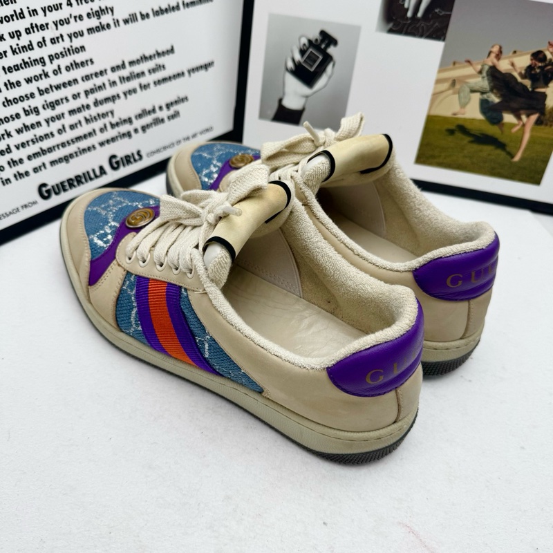 99新古馳/Gucci 髒髒鞋36.5碼 【新品】中國新年甄選GucciRe-Web運動鞋-2