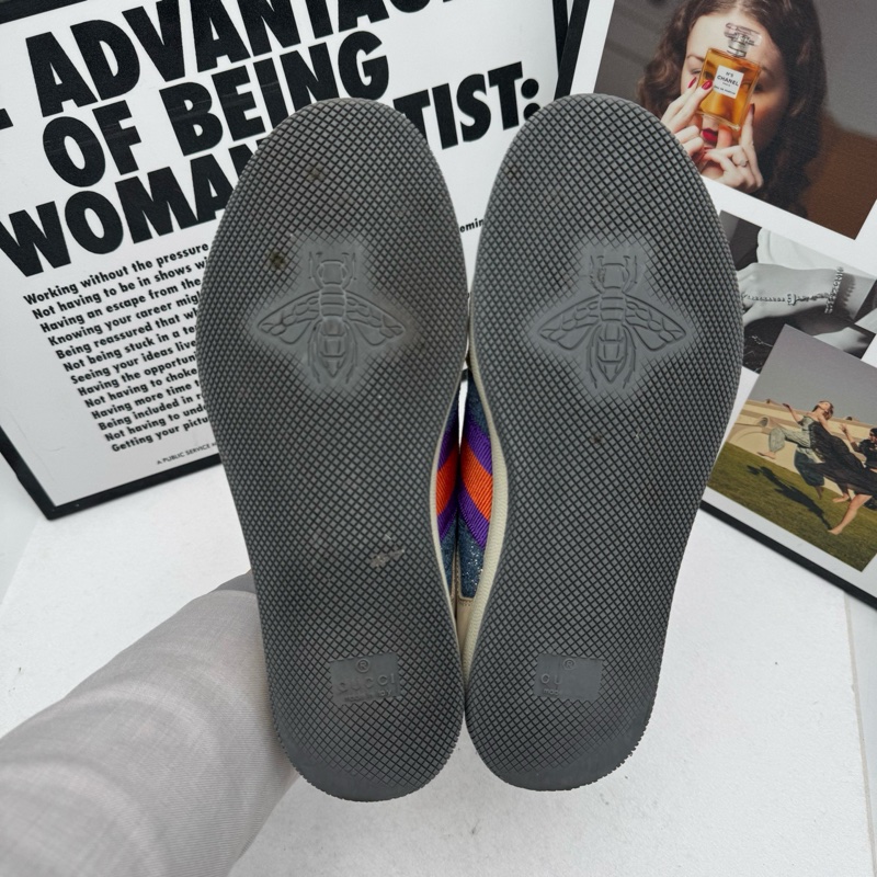 99新古馳/Gucci 髒髒鞋36.5碼 【新品】中國新年甄選GucciRe-Web運動鞋-9