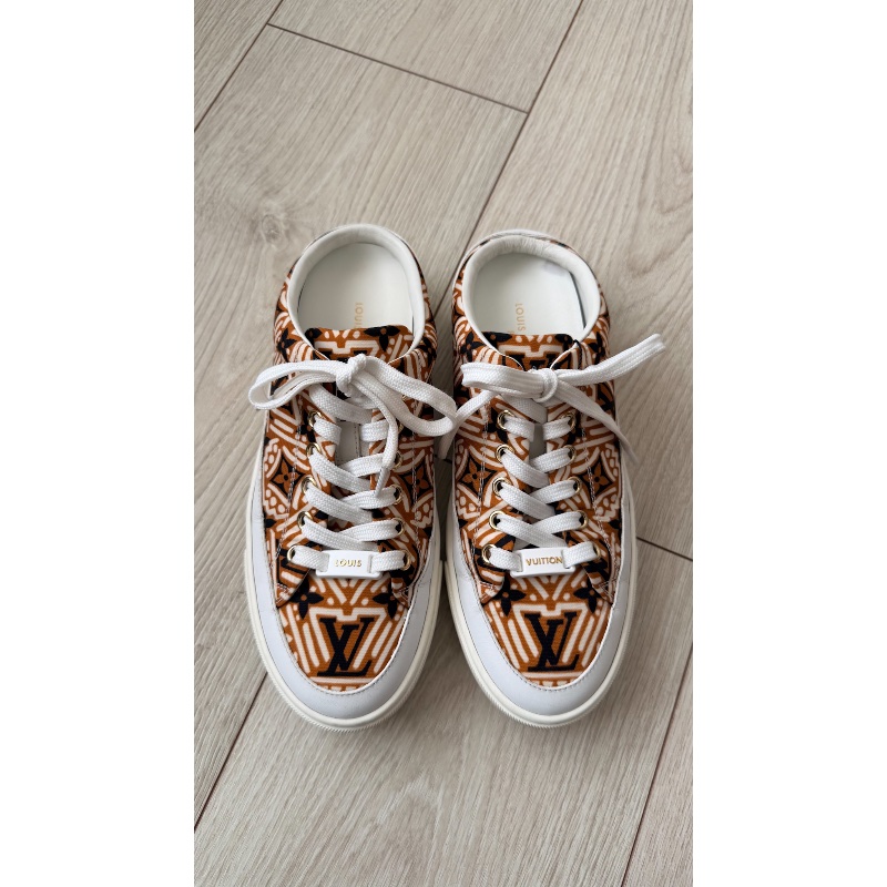 Lv 半拖鞋「現貨」 36號 鞋面很新 88新 裸件-0