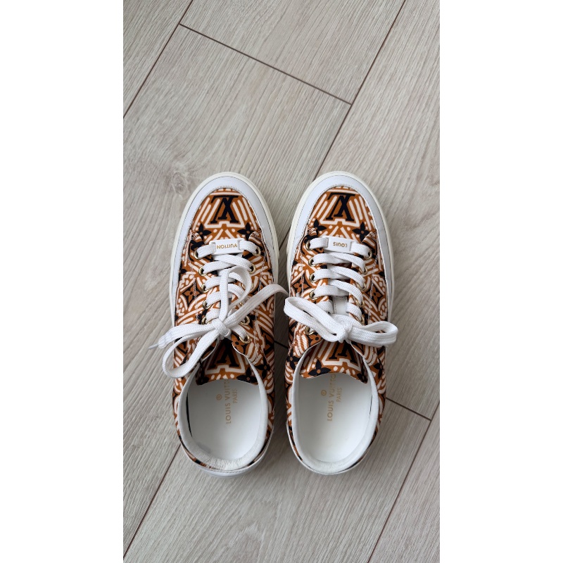 Lv 半拖鞋「現貨」 36號 鞋面很新 88新 裸件-1