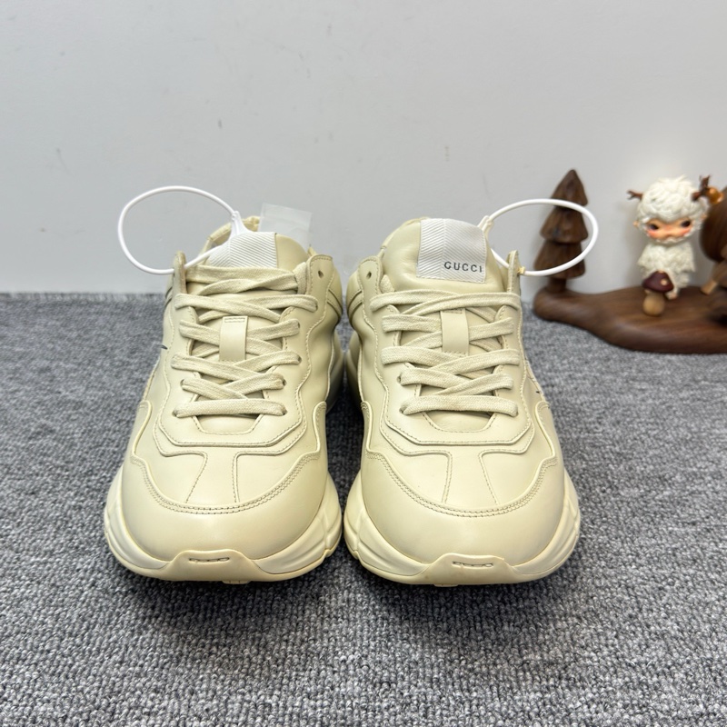 GUCCI古馳 迪士尼Rhyton 低幫 老爹鞋 女款 象牙白95新-4