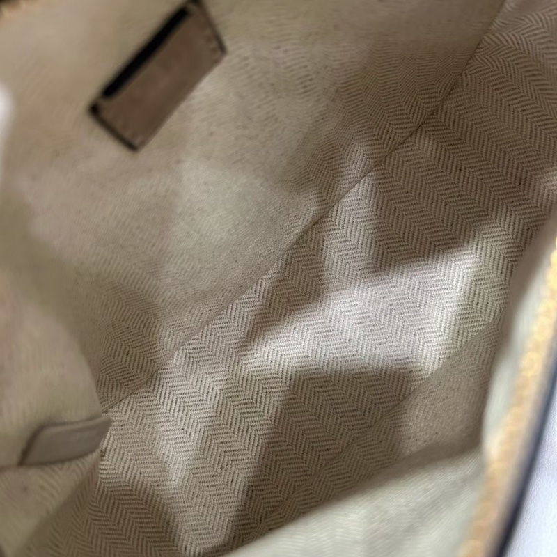 LOEWE 羅意威Puzzle mini奶茶色幾何包拼接設計可拆卸肩帶拉鍊開合可手提單肩斜挎 尺寸:18*12.5*7cm-7