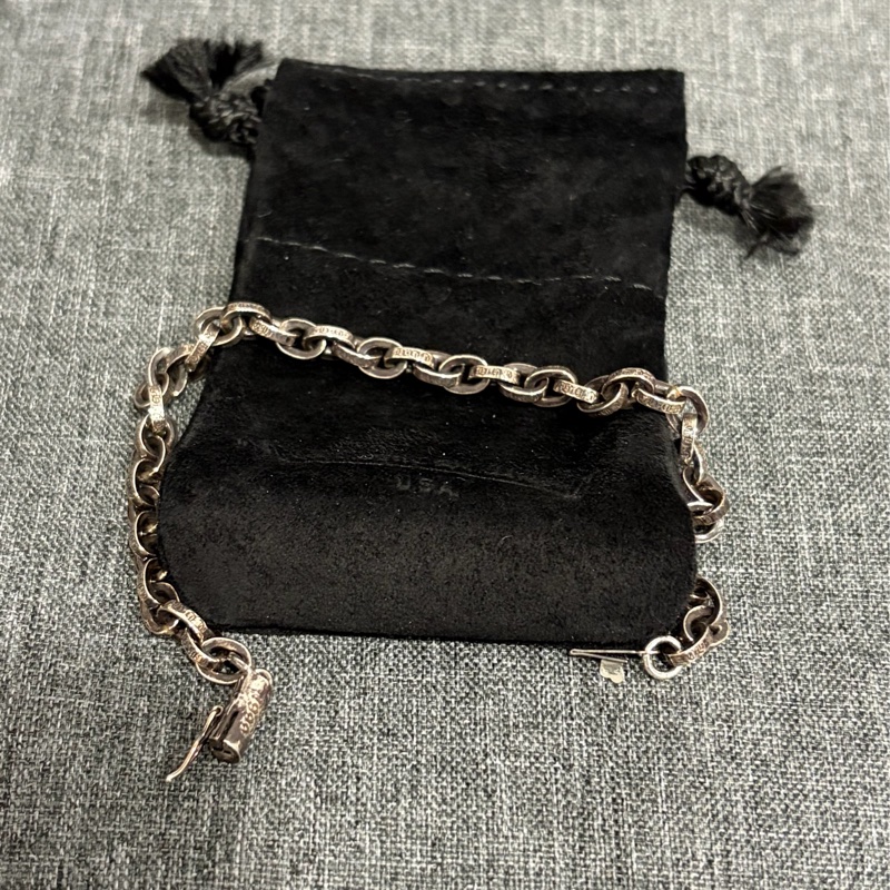 克羅心 paperchain 字母手鍊-5