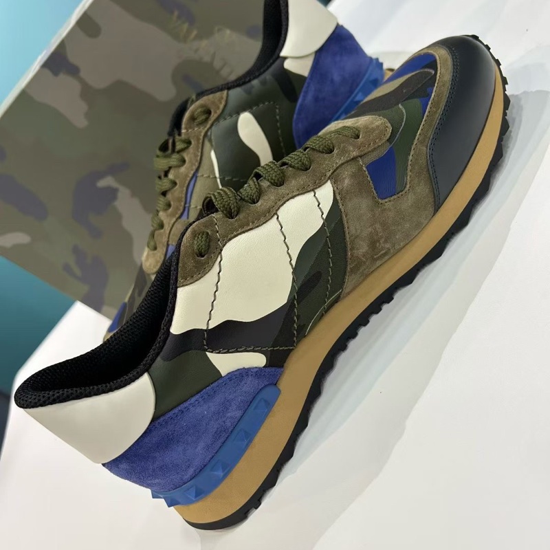 Valentino華倫天奴迷彩運動鞋 尺寸43碼 附件有塵袋 。-4