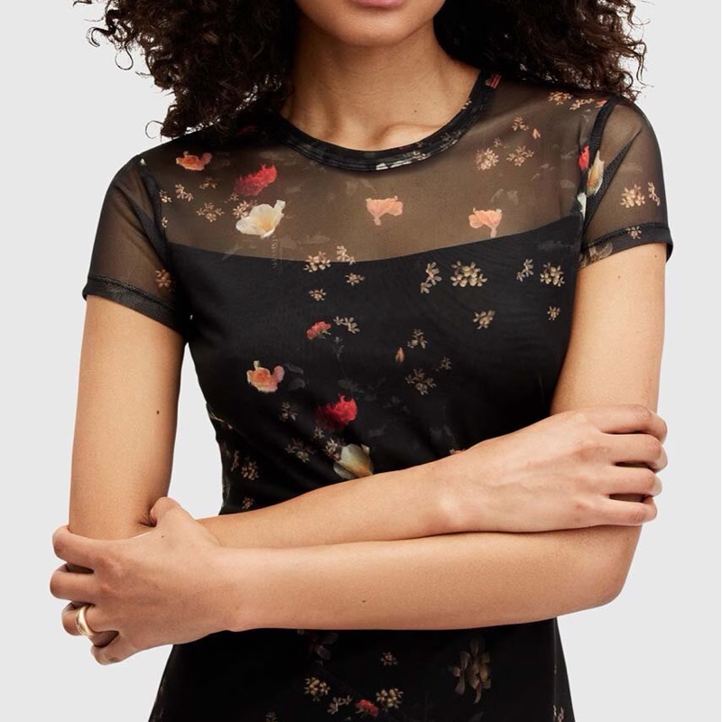 Allsaints 碎花洋裝-1