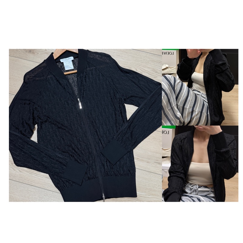 Dior vintage 透膚老花外套 夏天可防曬-0