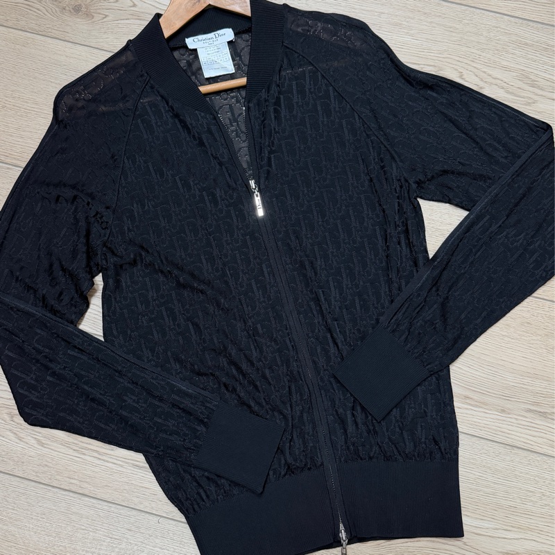 Dior vintage 透膚老花外套 夏天可防曬-1