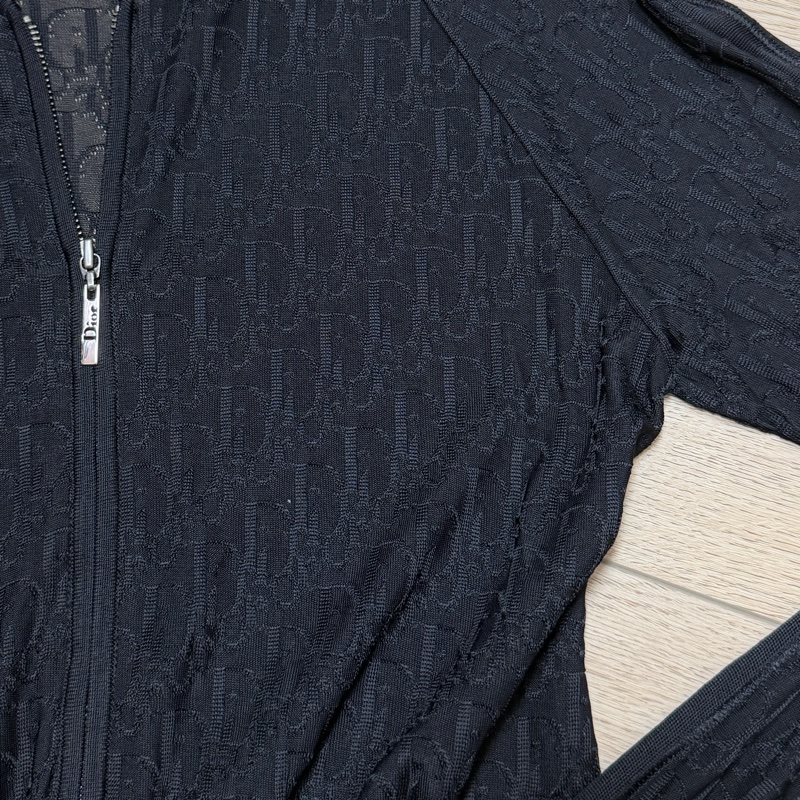 Dior vintage 透膚老花外套 夏天可防曬-18