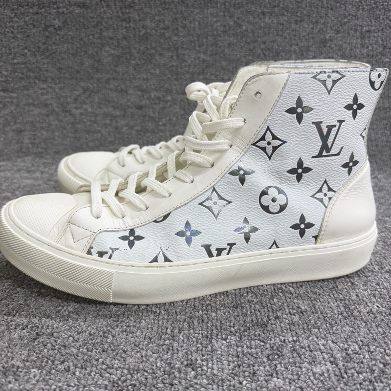 路易威登/Louis Vuitton  /1A8KH7男生高幫炫彩板鞋 尺碼：41.5碼-1