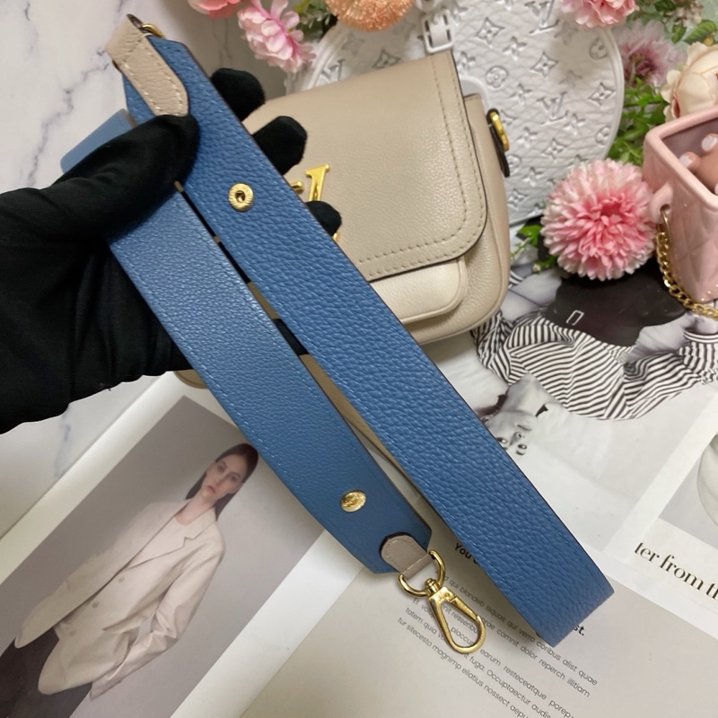 LV M58554 雙肩帶郵差包 奶茶 芯片款🏅-31