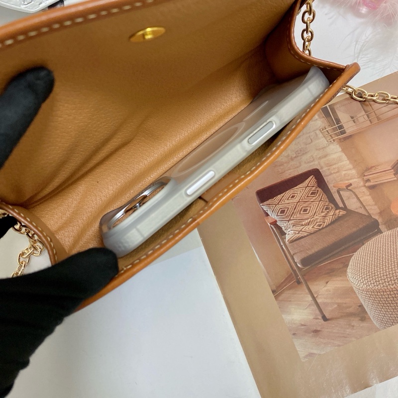 Celine 凱旋門圓筒手拿包腋下包鏈條包🏅-8