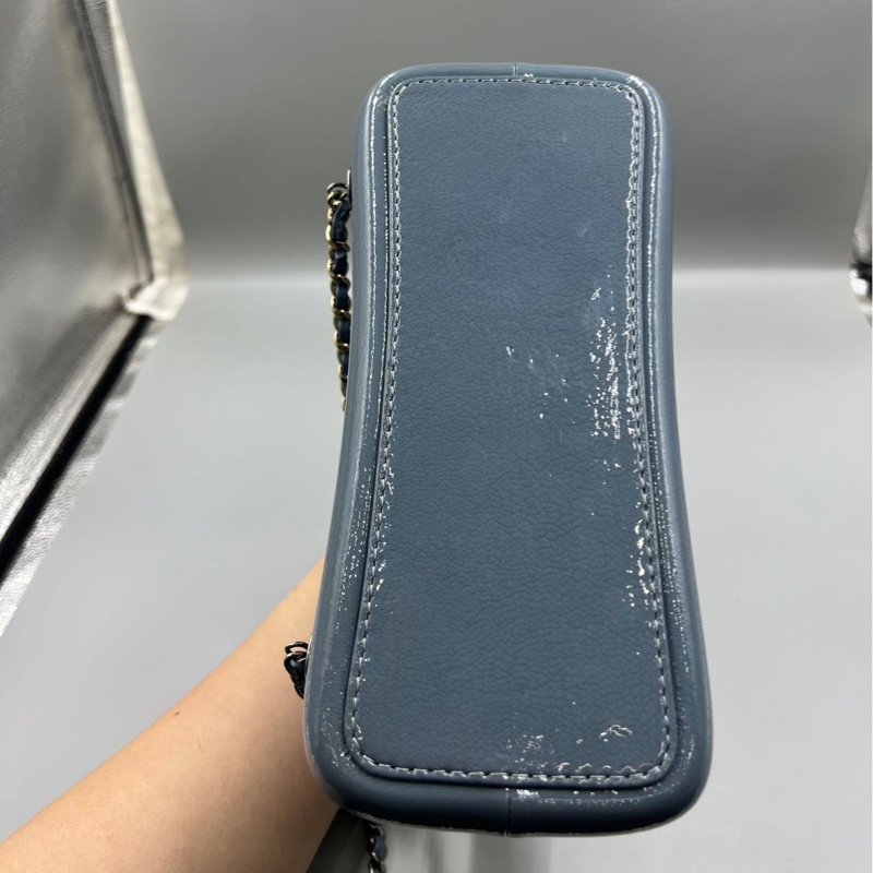 【98新 ✨ 全網最低價!】 Chanel 流浪小書包 雙肩包 霧霾藍色 (下單前先詢問庫存❗️)-6