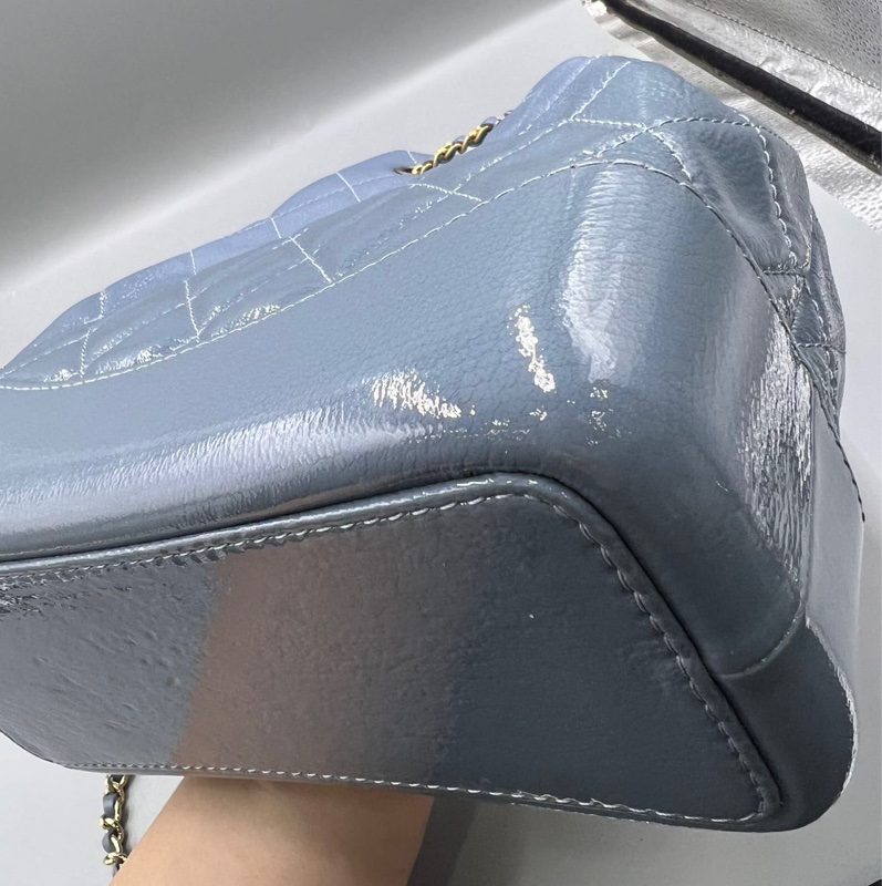 【98新 ✨ 全網最低價!】 Chanel 流浪小書包 雙肩包 霧霾藍色 (下單前先詢問庫存❗️)-9