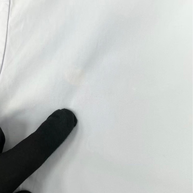 98新【Dior】迪奧 淺藍色 拼接花邊不規則襯衫式單排扣連衣裙 38碼 裙長86 胸圍94 黃金碼 98新 全新洗標 如圖 介意乾洗即可洗淨 稀有爆款重工單品 上身超顯氣質 低調奢華-4