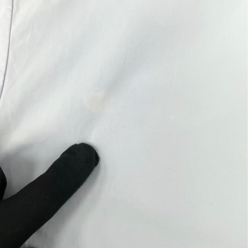 98新【Dior】迪奧 淺藍色 拼接花邊不規則襯衫式單排扣連衣裙 38碼 裙長86 胸圍94 黃金碼 98新 全新洗標 如圖 介意乾洗即可洗淨 稀有爆款重工單品 上身超顯氣質 低調奢華-5