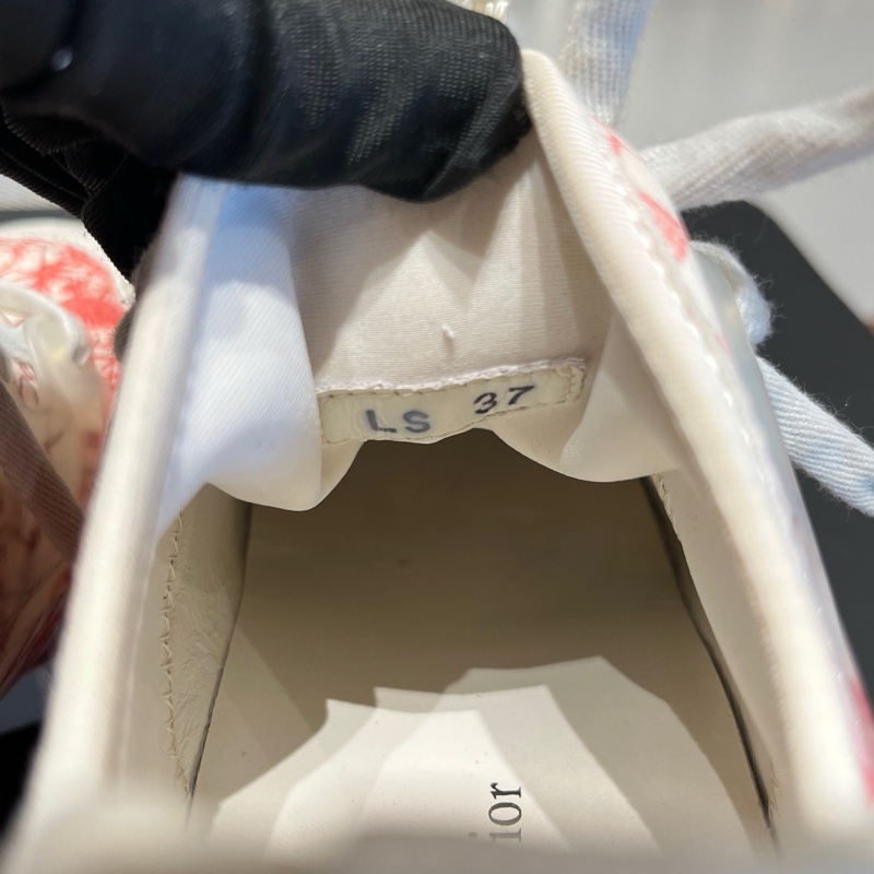 98新Dior迪奧紅色D-Connect老爹鞋 37碼-4