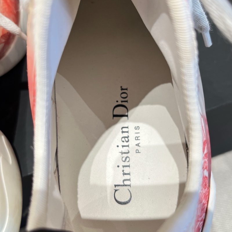 98新Dior迪奧紅色D-Connect老爹鞋 37碼-5