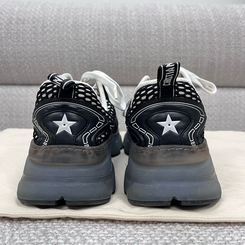 99新DIOR迪奧 Vibe 老花 生活休閒鞋 女款 黑色 38.5碼-2