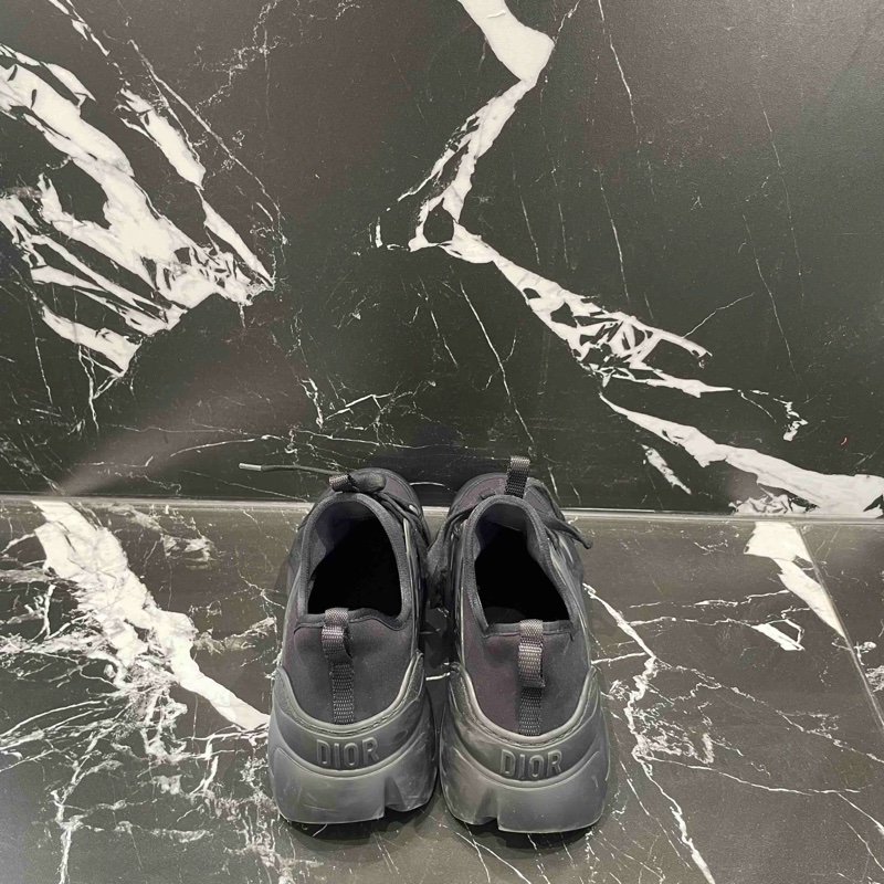 DIOR迪奧 D-Connect 圓頭低幫厚底運動鞋 老爹鞋 42.5碼-3