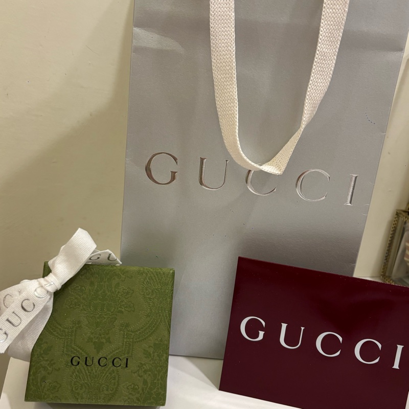 GUCCI 🤍 INTERLOCKING系列純銀手鍊 925純銀 17 手圍-7