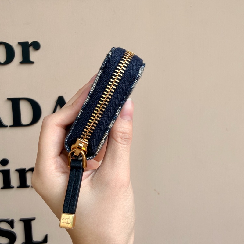 Dior 蒙田拉鏈零錢卡包-1