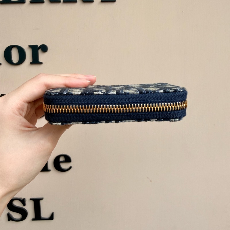 Dior 蒙田拉鏈零錢卡包-4