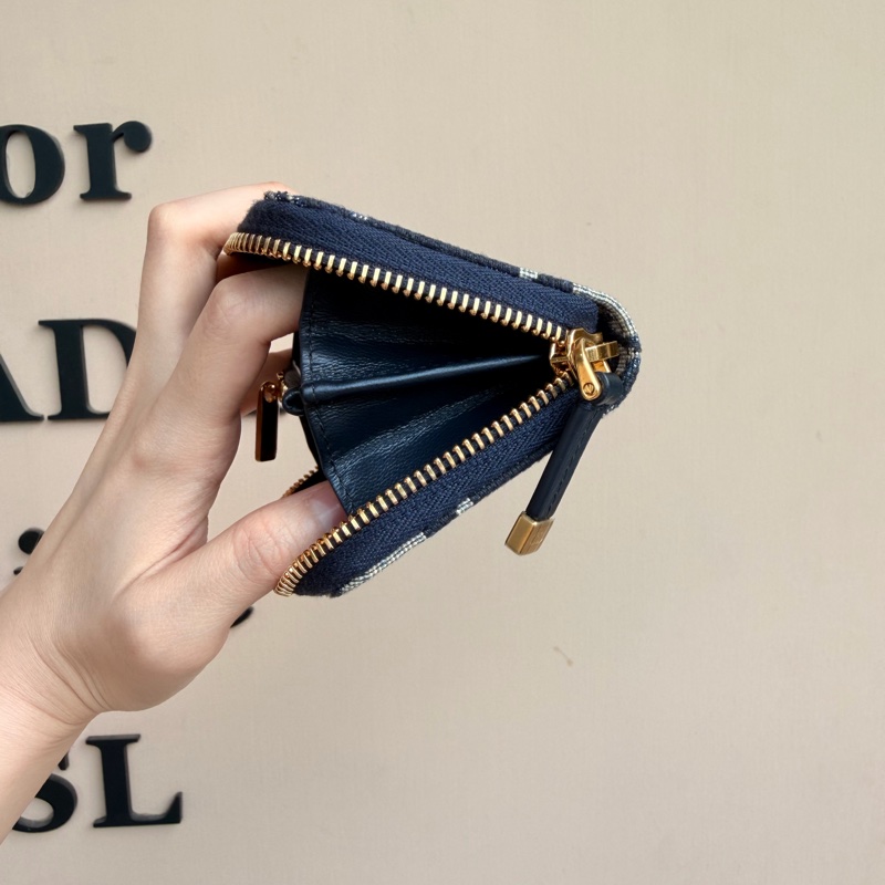 Dior 蒙田拉鏈零錢卡包-7