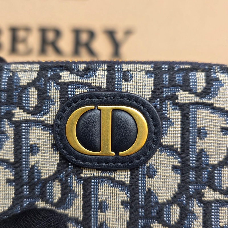 Dior 蒙田拉鏈零錢卡包-10