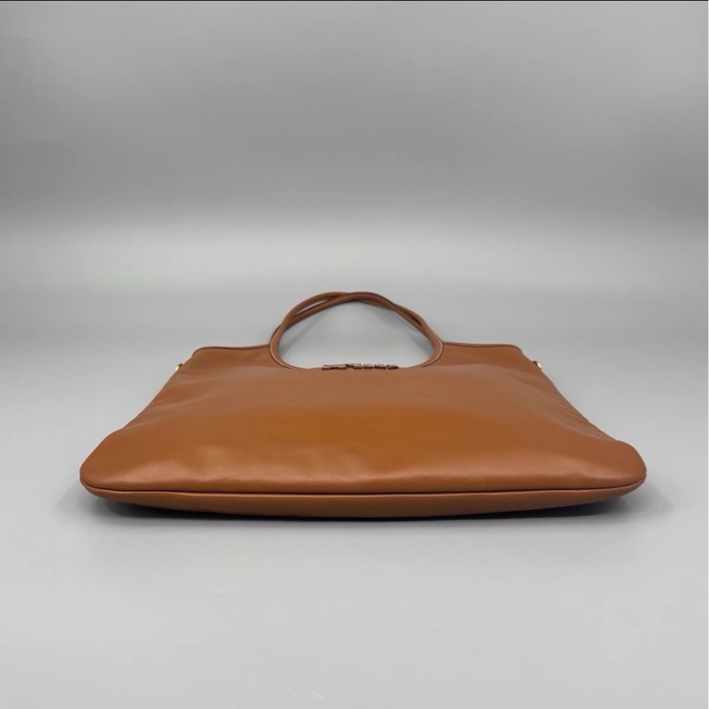 Miu系千金風😍超限量低價❤️‍🔥Miumiu繆繆焦糖色中號ivy手提包肩背包托特包-12