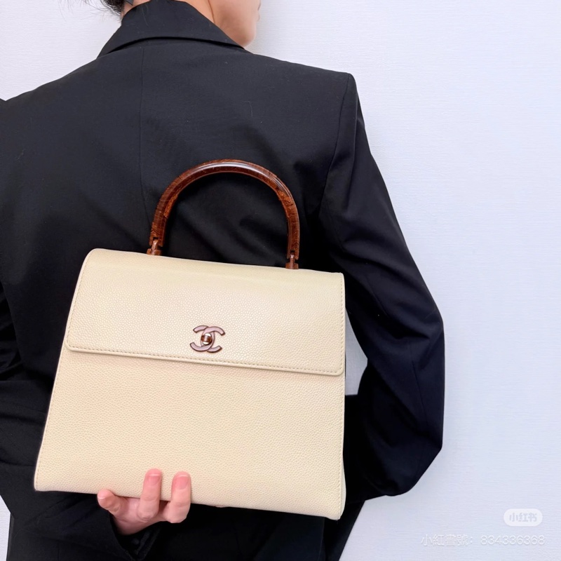 ✨Chanel 木質手柄Kelly 奢華與優雅的完美碰撞🤍-1