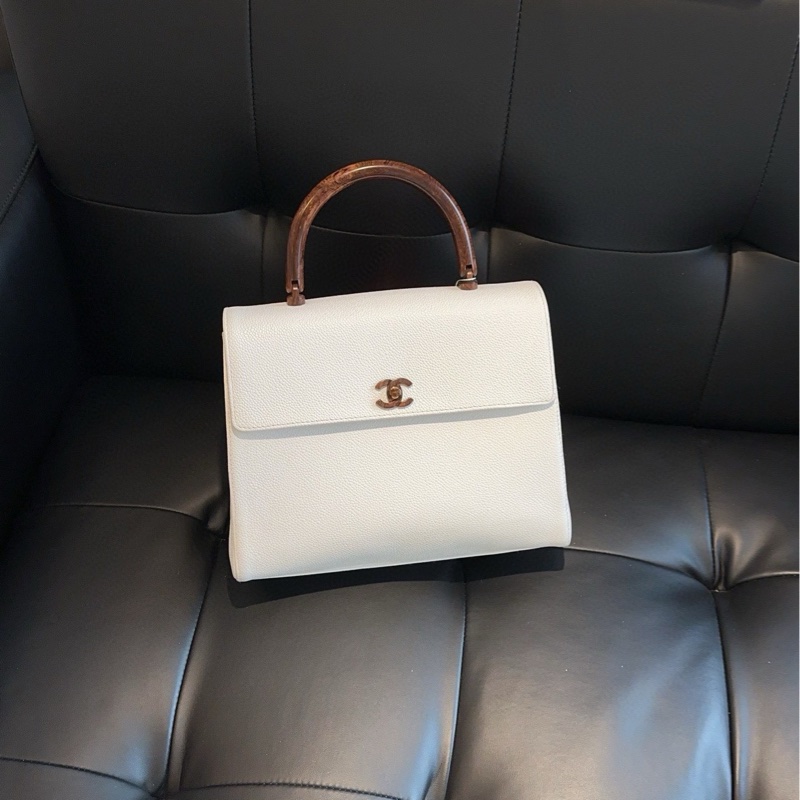 ✨Chanel 木質手柄Kelly 奢華與優雅的完美碰撞🤍-2