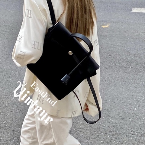 ✨Hermes Herbag 全黑銀扣 後背包 秒賣的款式🤍