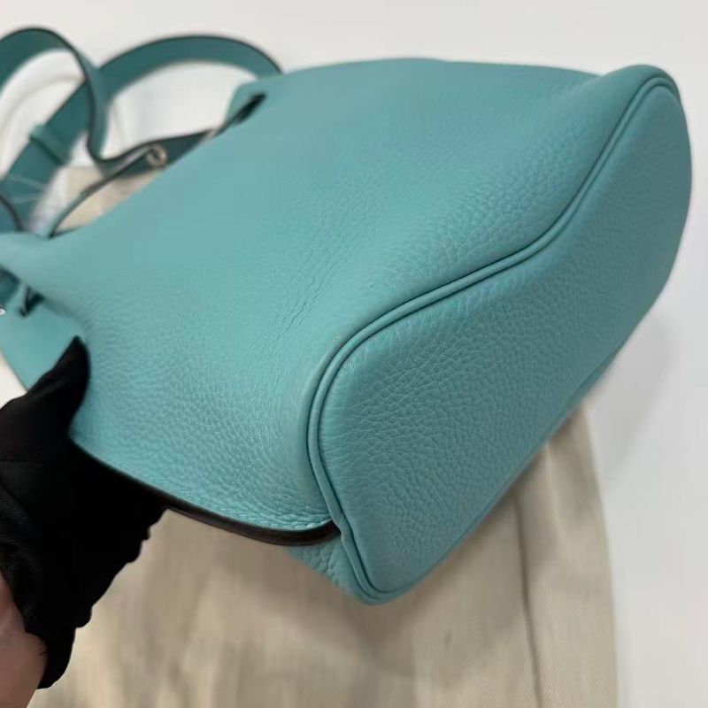 🌈Hermes🩵So Kelly 22🩵馬卡龍藍色銀扣🌈98.5新🌈togo皮🌟stamp T🌟sokelly22🌟sokelly🌟kelly🌟愛馬仕🌟-6