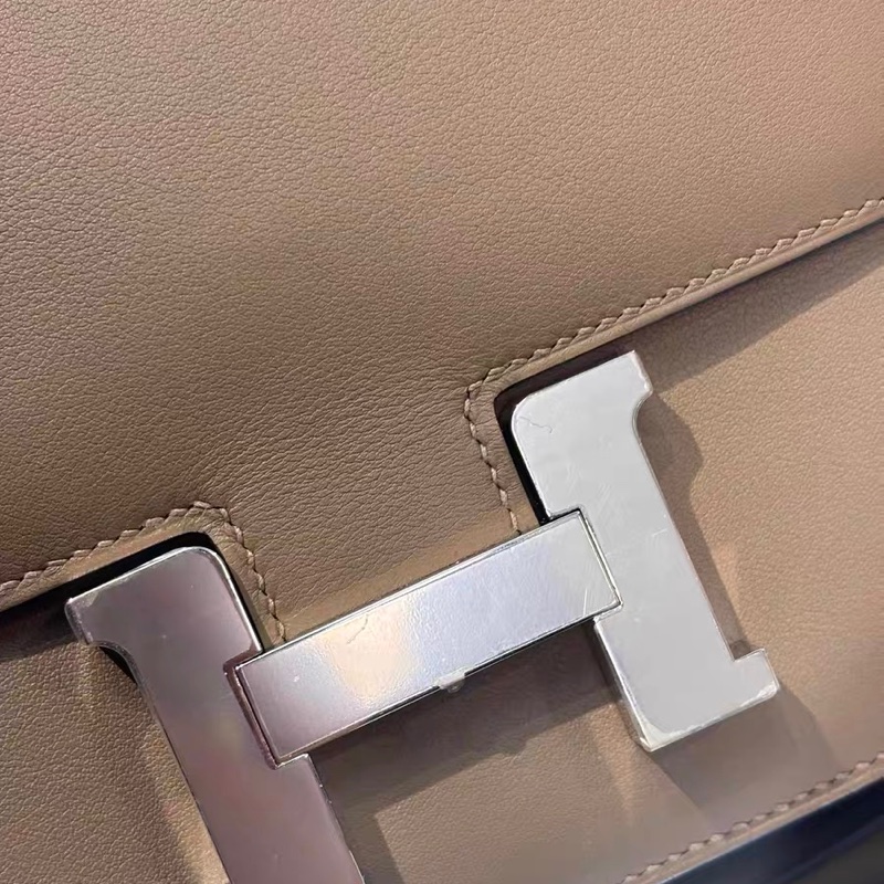 🌈Hermes🧡Mini Constance 19🧡D0威馬犬灰銀扣🧡全套有單🌟🌈Swift皮🌟miniconstance🌟constance19🌟Constance🌟愛馬仕🌟-1