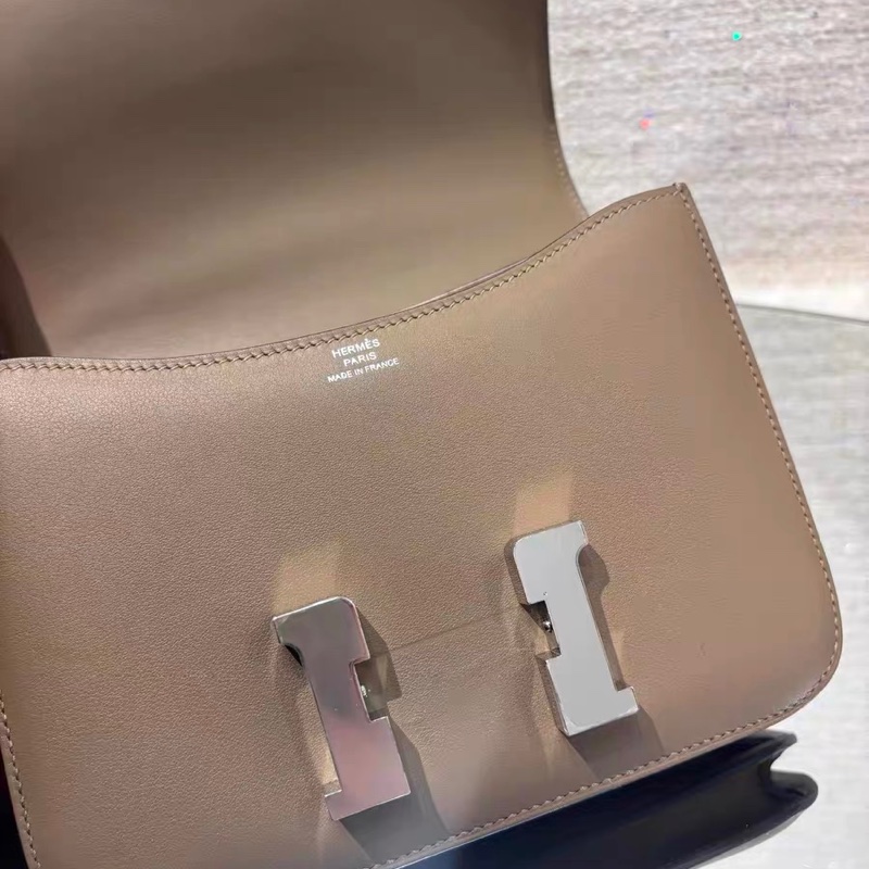 🌈Hermes🧡Mini Constance 19🧡D0威馬犬灰銀扣🧡全套有單🌟🌈Swift皮🌟miniconstance🌟constance19🌟Constance🌟愛馬仕🌟-5