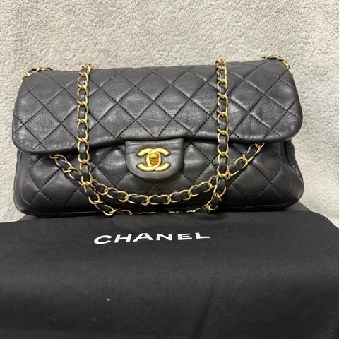 香奈兒雙C口蓋包 大號