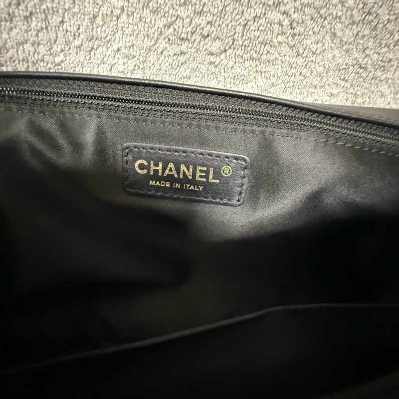 香奈兒雙C口蓋包 大號-9