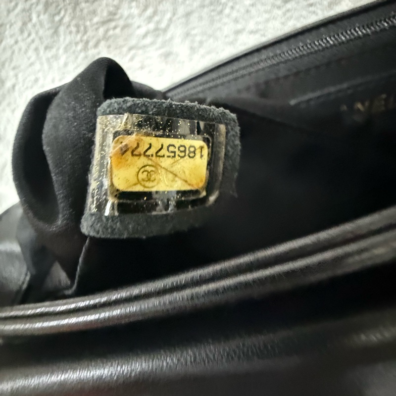 香奈兒雙C口蓋包 大號-11