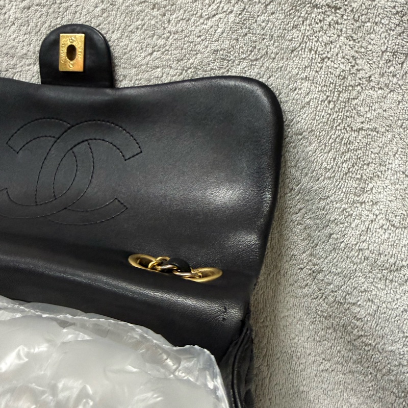 香奈兒雙C口蓋包 大號-17