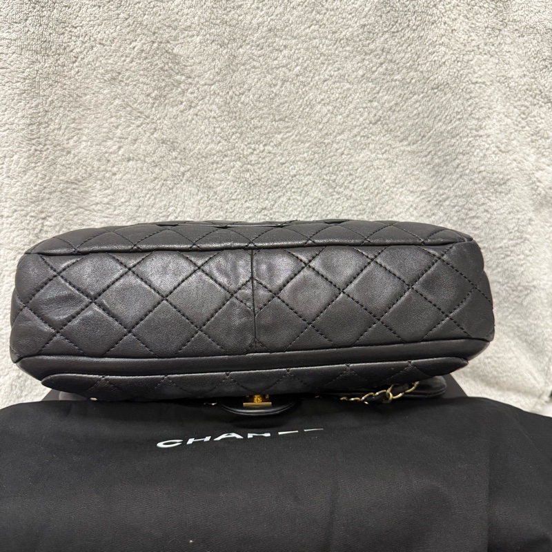 香奈兒雙C口蓋包 大號-24