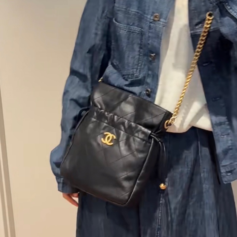 #近新閒置💕 #全配 香奈兒黑金22C絕版小福袋 #僅一顆出清特價🀄️-2