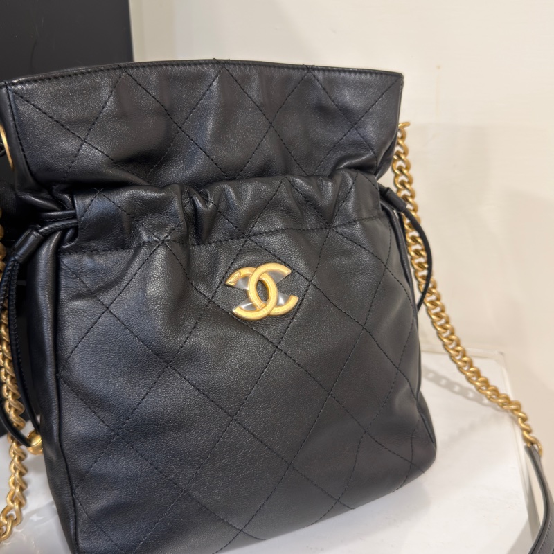 #近新閒置💕 #全配 香奈兒黑金22C絕版小福袋 #僅一顆出清特價🀄️-9