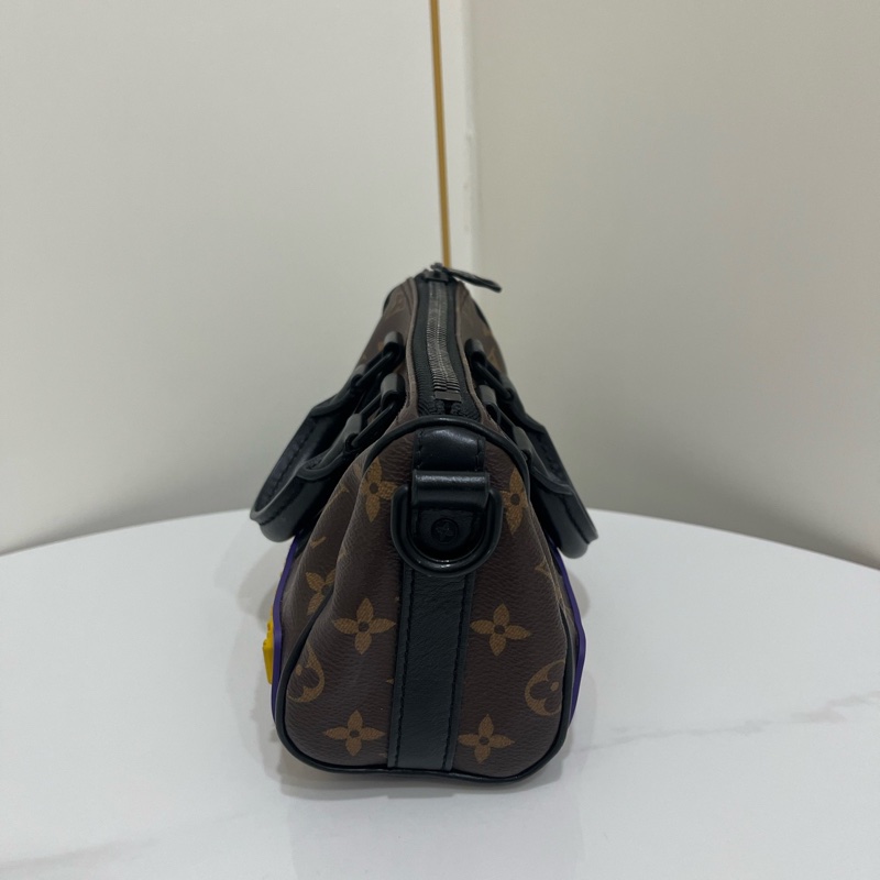 LV/路易威登 keepall xs 限量秀款湖人配色 25年芯片款 男女同款-2