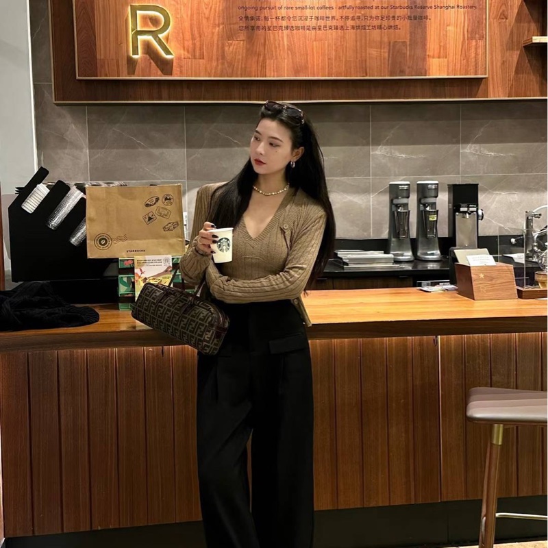 fendi vintage zucca 胡桃木 老花 長棍 法棍包 手提包 肩背包 側背包-6