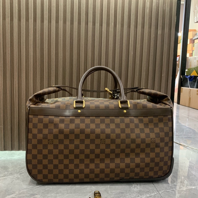 LV/路易威登 棕棋盤格 手提拉桿行李箱 尺寸;50*30*27-1