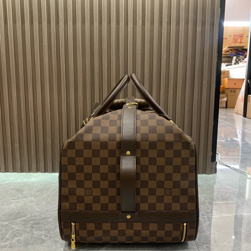 LV/路易威登 棕棋盤格 手提拉桿行李箱 尺寸;50*30*27-2