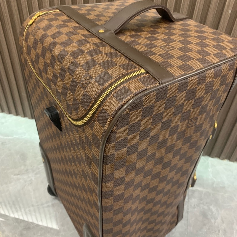 LV/路易威登 棕棋盤格 手提拉桿行李箱 尺寸;50*30*27-3
