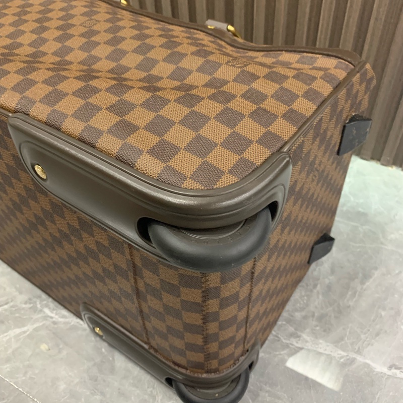 LV/路易威登 棕棋盤格 手提拉桿行李箱 尺寸;50*30*27-5