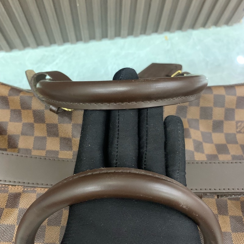 LV/路易威登 棕棋盤格 手提拉桿行李箱 尺寸;50*30*27-6